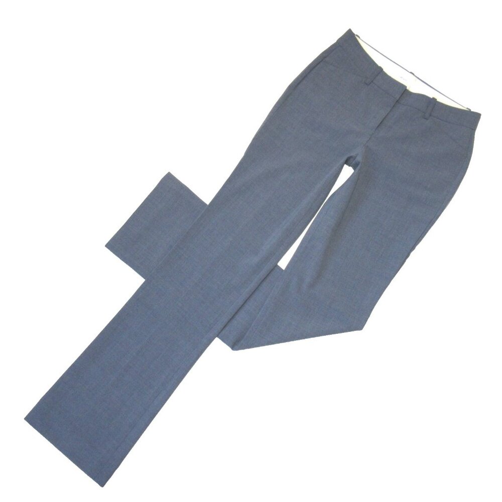 NWT THEORY Max in Denim Urban Stretch Wool Trouser Pants 0 x 34 ½